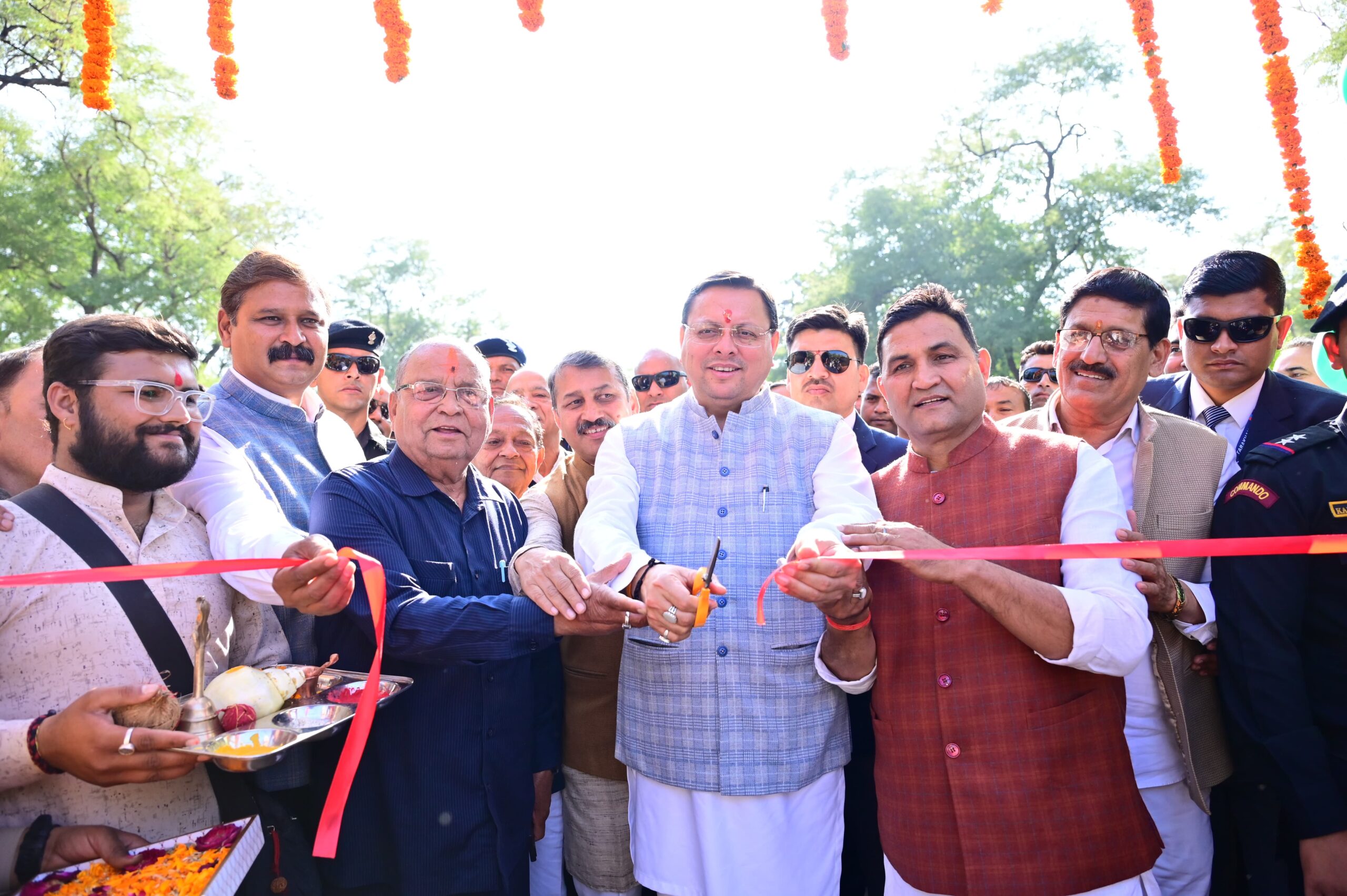 सीएम पुष्कर सिंह धामी ने हल्द्वानी में सिटी फॉरेस्ट का किया लोकार्पण