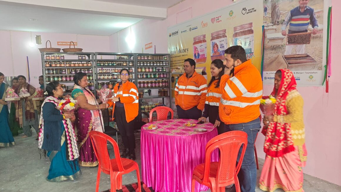 हिन्दुस्तान जिंक द्वारा रुद्रपुर में शहद यूनिट का शुभारंभ